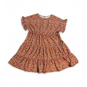 Chic Floral Mini Dress in Red by [Brand]